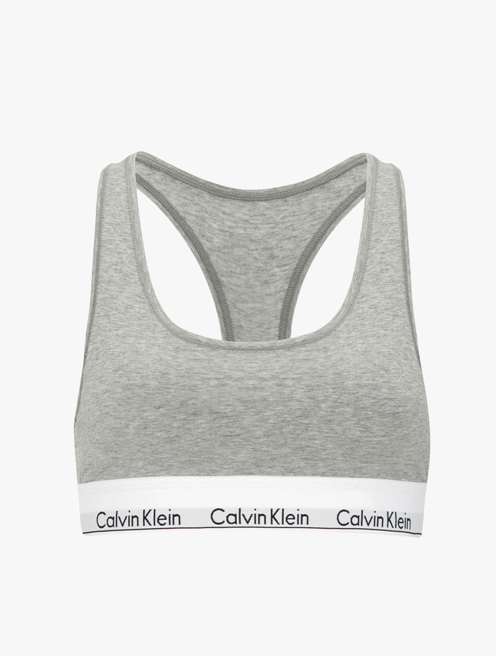 Calvin Klein Underwear Gray Cotton Bra